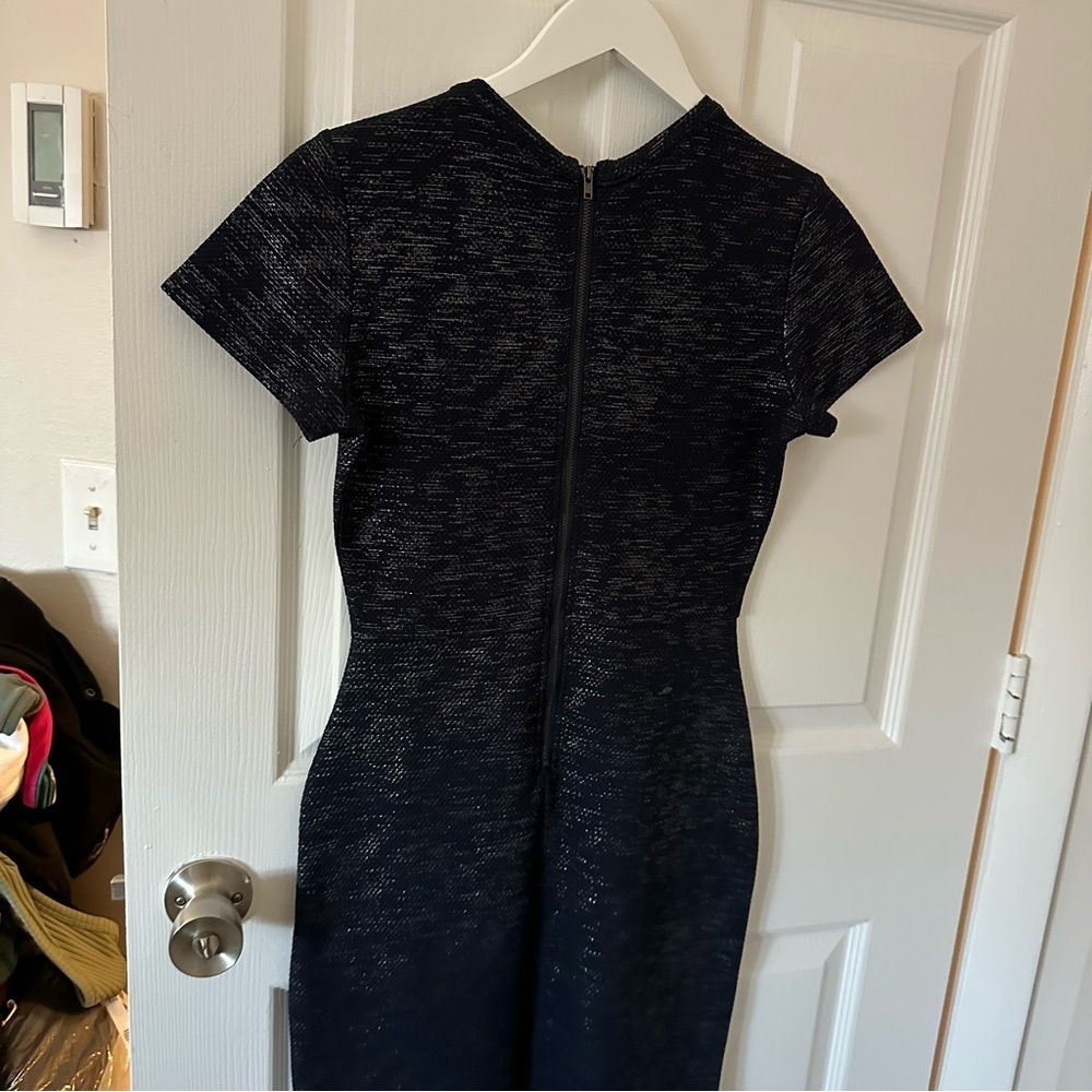 Black and Silver Dress - Picture 4 of 6